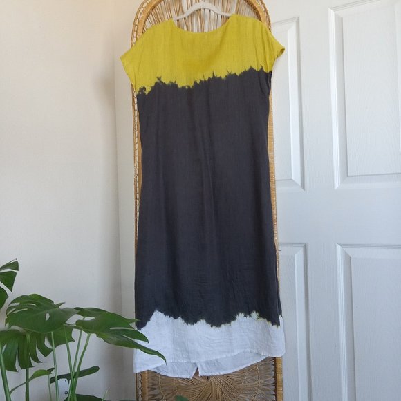 ⚡ Soft Surroundings Dip Dye Linen Maxi Dress - Picture 5 of 5
